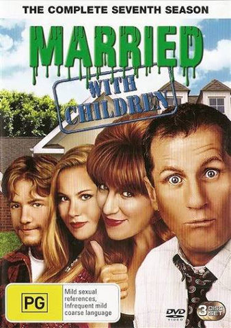 MARRIED WITH CHILDREN- COMPLETE SEVENTH SEASON 3DVDVG+