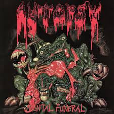 AUTOPSY-MENTAL FUNERAL GREEN/ RED INK SPOT VINYL LP *NEW*