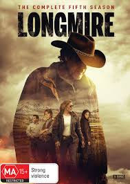 LONGMIRE-THE COMPLETE FIFTH SEASON 3DVD VG+