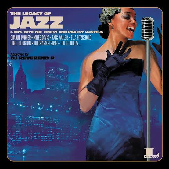 LEGACY OF JAZZ THE-VARIOUS ARTISTS 3CD VG+