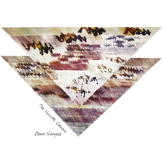 DURUTTI COLUMN-DEUX TRIANGLES CLEAR/ BLUE VINYL 2LP NM COVER EX