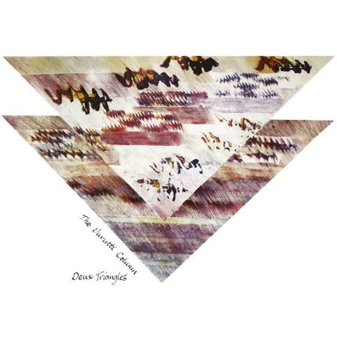 DURUTTI COLUMN-DEUX TRIANGLES CLEAR/ BLUE VINYL 2LP NM COVER EX