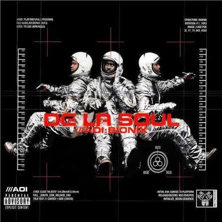 DE LA SOUL-AOI: BIONIX 2LP M COVER EX