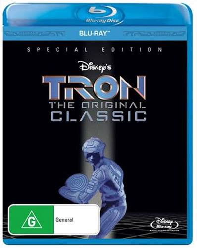 TRON THE ORIGINAL CLASSIC-BLURAY NM