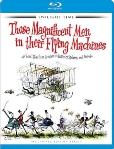 THOSE MAGNIFICENT MEN IN THEIR FLYING MACHINES- BLURAY VG+