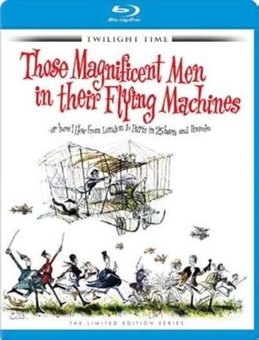 THOSE MAGNIFICENT MEN IN THEIR FLYING MACHINES- BLURAY VG+