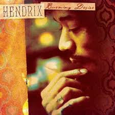 HENDRIX JIMI-BURNING DESIRE ORANGE/ RED VINYL 2LP NM COVER EX