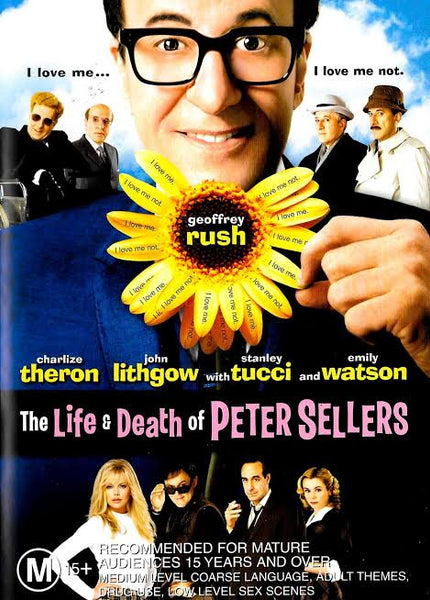 LIFE AND DEATH OF PETER SELLERS- DVD VG+