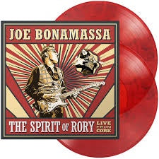 BONAMASSA JOE-THE SPIRIT OF RORY LIVE FROM CORK RED MARBLED VINYL 2LP *NEW*