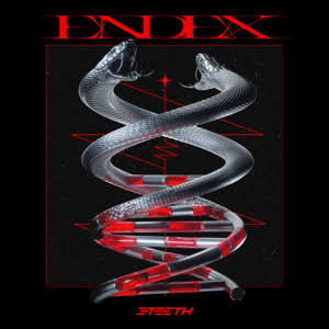 3TEETH-ENDEX RED VINYL LP NM COVER EX