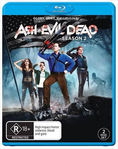 ASH VS EVIL DEAD SEASON 2- 2BLURAY NM