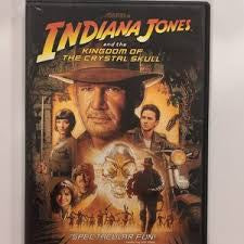 INDIANA JONES AND THE KINGDOM OF THE CRYSTAL SKULL- DVD NM