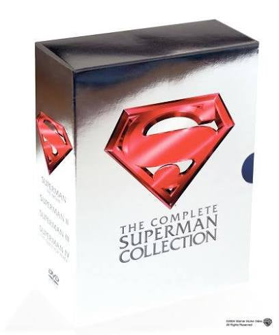 SUPERMAN- THE COMPLETE SUPERMAN COLLECTION REGION ONE 4DVD VG+