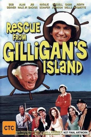 RESCUE FROM GILIGANS ISLAND & THE WACKIEST WAGON TRAIN IN THE WEST DVD VG+