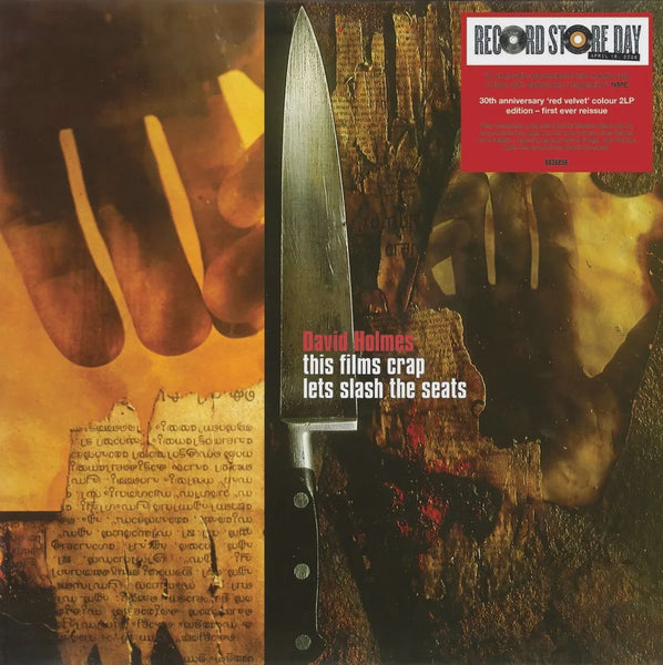 HOLMES DAVID-THIS FILM'S CRAP, LET'S SLASH THE SEATS RED VINYL 2LP *NEW*