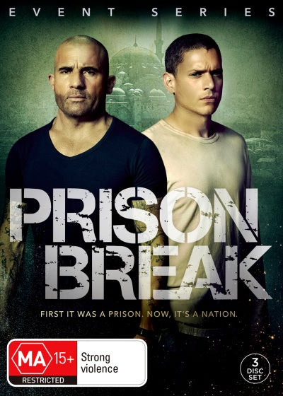 PRISON BREAK EVENT SERIES 3DVD VG+