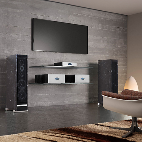 PERREAUX - SR58 FLOORSTANDING SPEAKERS WITH SLATE SIDES 2ND HAND were $12999.99 now ...