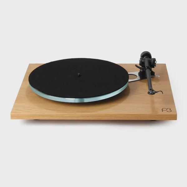 REGA - PLANAR 3 WHITE OAK TURNTABLE  (NO CARTRIDGE) *NEW*