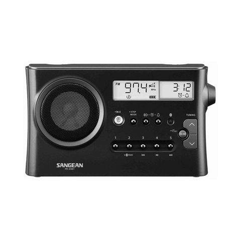 SANGEAN PR-D4P FM/AM DIGITAL PORTABLE RADIO BLACK *NEW*