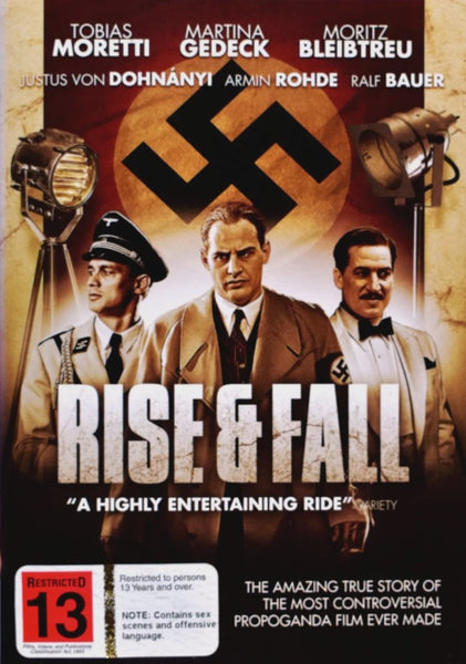 RISE AND FALL- DVD VG+