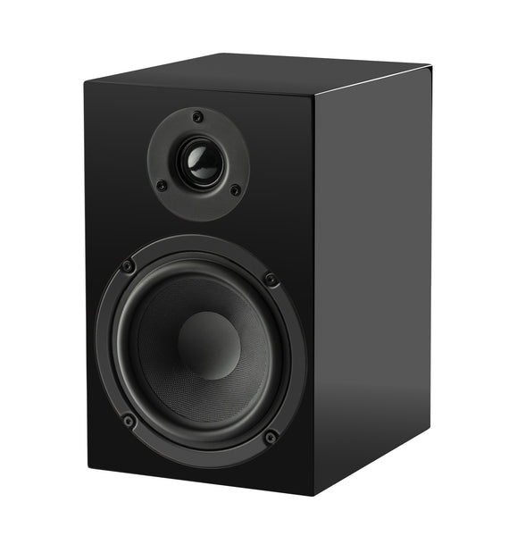 PROJECT SPEAKERBOX 5 E BOOKSHELF SPEAKERS - HIGH GLOSS BLACK *NEW*