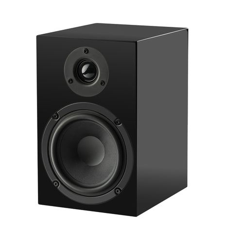 PROJECT SPEAKERBOX 5 E BOOKSHELF SPEAKERS - HIGH GLOSS BLACK *NEW*