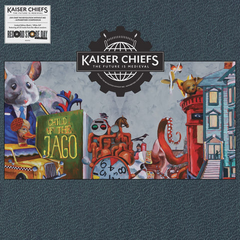 KAISER CHIEFS-THE FUTURE IS MEDIEVEL BLCK/ WHITE VINYL 2LP *NEW*