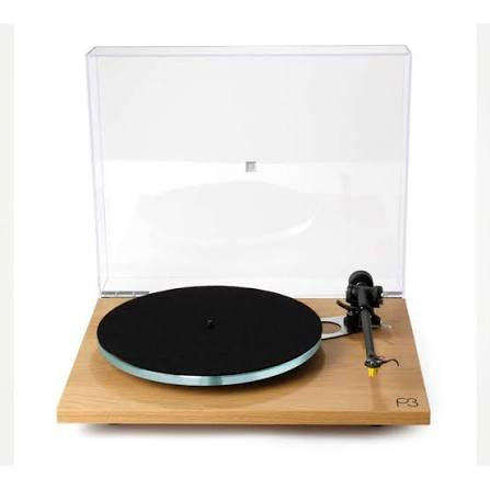 REGA - PLANAR 3 WHITE OAK TURNTABLE with ND3 CARTRIDGE *NEW*