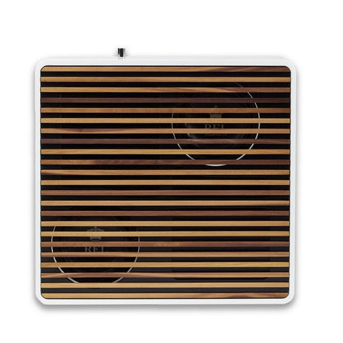 REL ACOUSTICS PLANAR 1 WOODEN GRILLE WHITE TRIM *NEW*