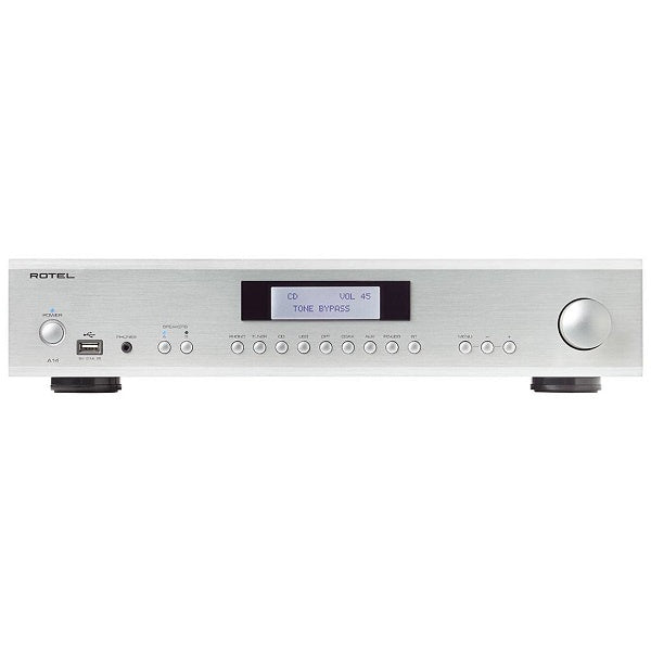 ROTEL A14MKII INTEGRATED AMPLIFIER - SILVER *NEW*