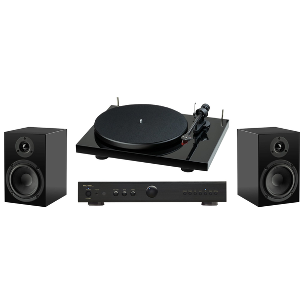 ROTEL X PROJECT 'ENCORE' TURNTABLE STEREO SET *NEW*