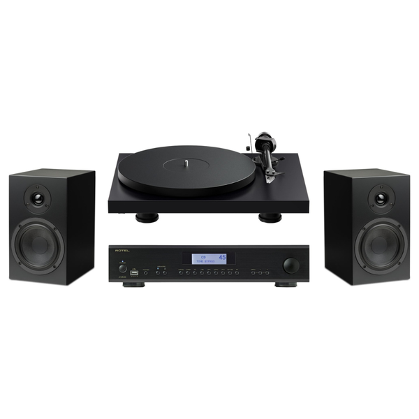 ROTEL X PROJECT 'PREMIUM' TURNTABLE STEREO SET *NEW*