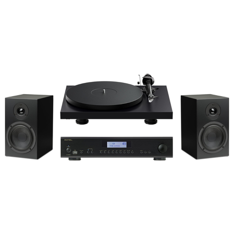 ROTEL X PROJECT 'PREMIUM' TURNTABLE STEREO SET *NEW*