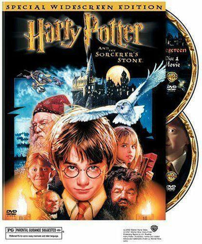 HARRY POTTER AND THE SORCERER'S STONE - REGION 1 2DVD VG