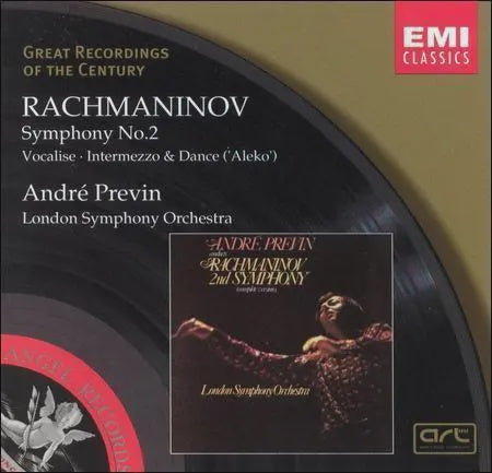 RACHMANINOV: SYMPHONY NO.2/PREVIN CD NM