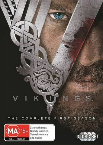 VIKINGS FIRST SEASON 3DVD VG+