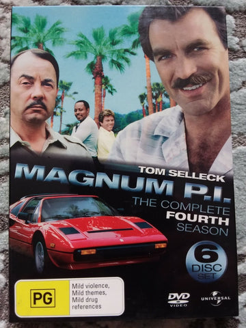 MAGNUM P.1. THE FOURTH SEASON 6DVD VG