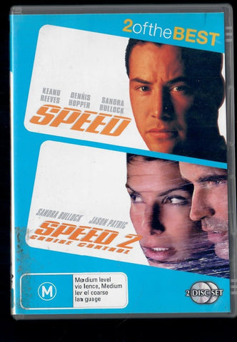 SPEED + SPEED TWO 2DVD VG