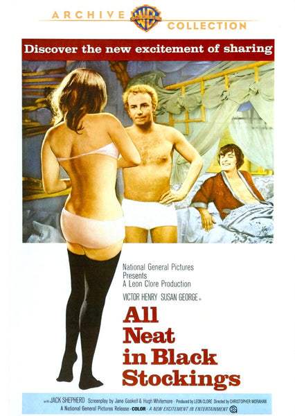 ALL NEAT IN BLACK STOCKINGS DVD NM