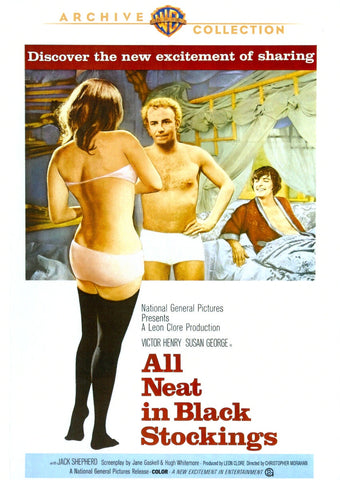 ALL NEAT IN BLACK STOCKINGS DVD NM