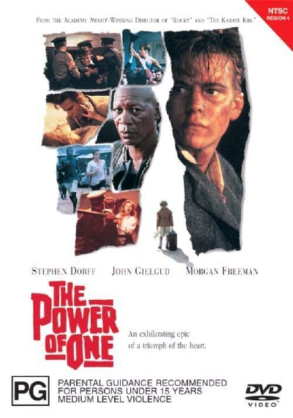 POWER OF ONE DVD VG