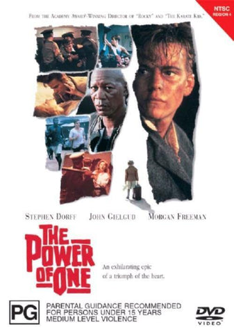 POWER OF ONE DVD VG
