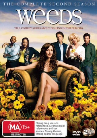 WEEDS-THE COMPLETE SECOND SEASON 2DVD VG