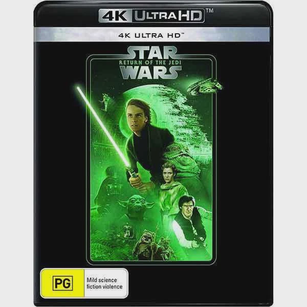 STAR WARS- RETURN OF THE JEDI 4K ULTRA HD NM