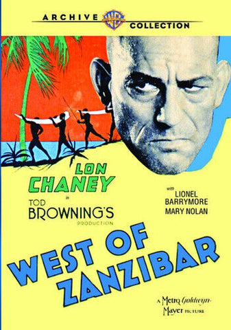 WEST OF ZANZIBAR DVD NM