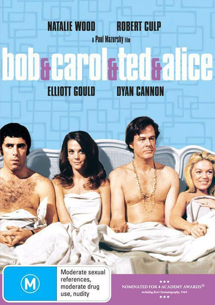 BOB & CAROL & TED & ALICE REGION ONE DVD NM