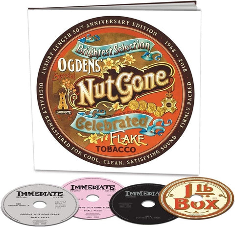 SMALL FACES-OGDENS' NUT GONE FLAKE 3CD NM + DVD NM BOXSET EX