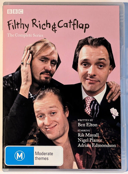 FILTHY RICH & CATFLAP-COMPLETE SERIES DVD VG+