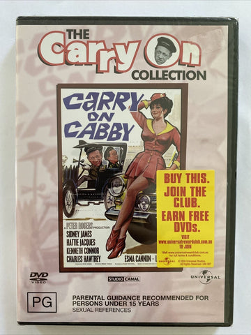 CARRY ON CABBY - DVD VG+