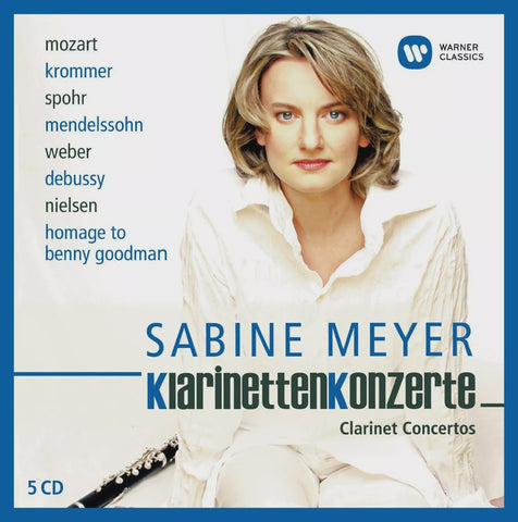 MEYER SABINE- CLARINET CONCERTOS 5 CD NM